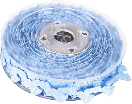 VILLCASE Decoración para tartas, 2 unidades, cinta de bebé, cinta de tela, cinta de boda, huella, banda de envoltura, material decorativo, flores,