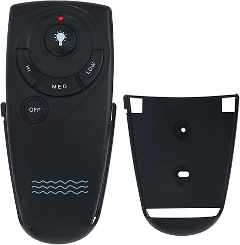 Nuevo UC7083T negro reemplazado control remoto apto para Hampton Bay UC7083T Harbor-Breeze ventilador de techo inalámbrico luz individual incluye