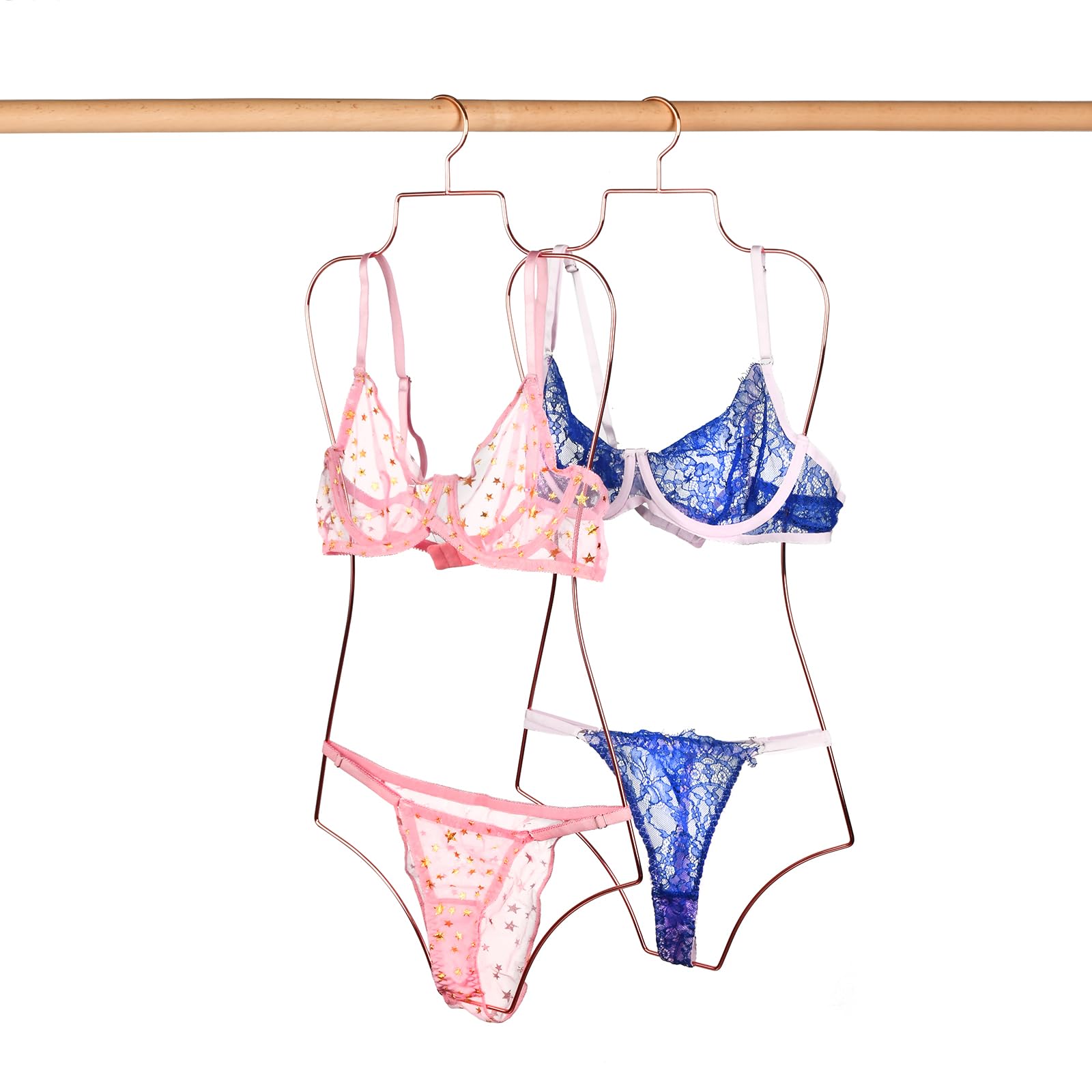 Bikini Maillot de Bain Cintre en Fil Gaine pour Le Corps Présentoir Porte-sous-vêtements 10 PCS