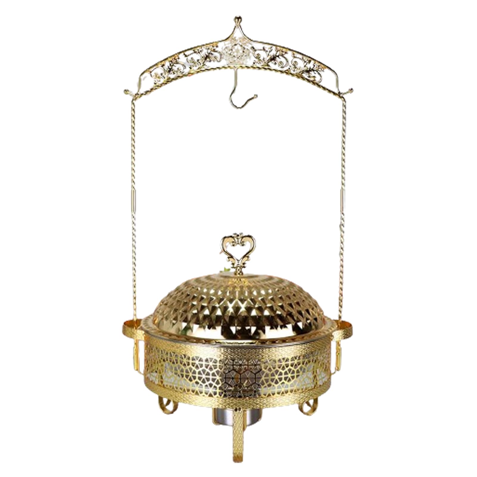 Service De Buffet en Acier Inoxydable avec Récipient Isotherme, 6 L/8 L, Idéal pour La Restauration Et L'Hôtellerie, 6 L