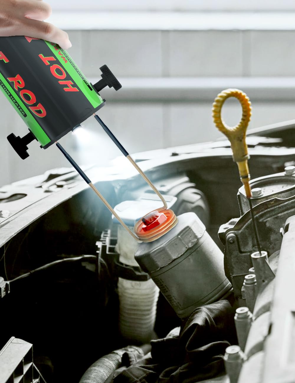 Solary Calentador de inducción para coche para quitar tornillos – 1100 W, 220 V, desenganche tuercas para aflojar tornillos oxidados, calentador de inducción con 3 bobinas