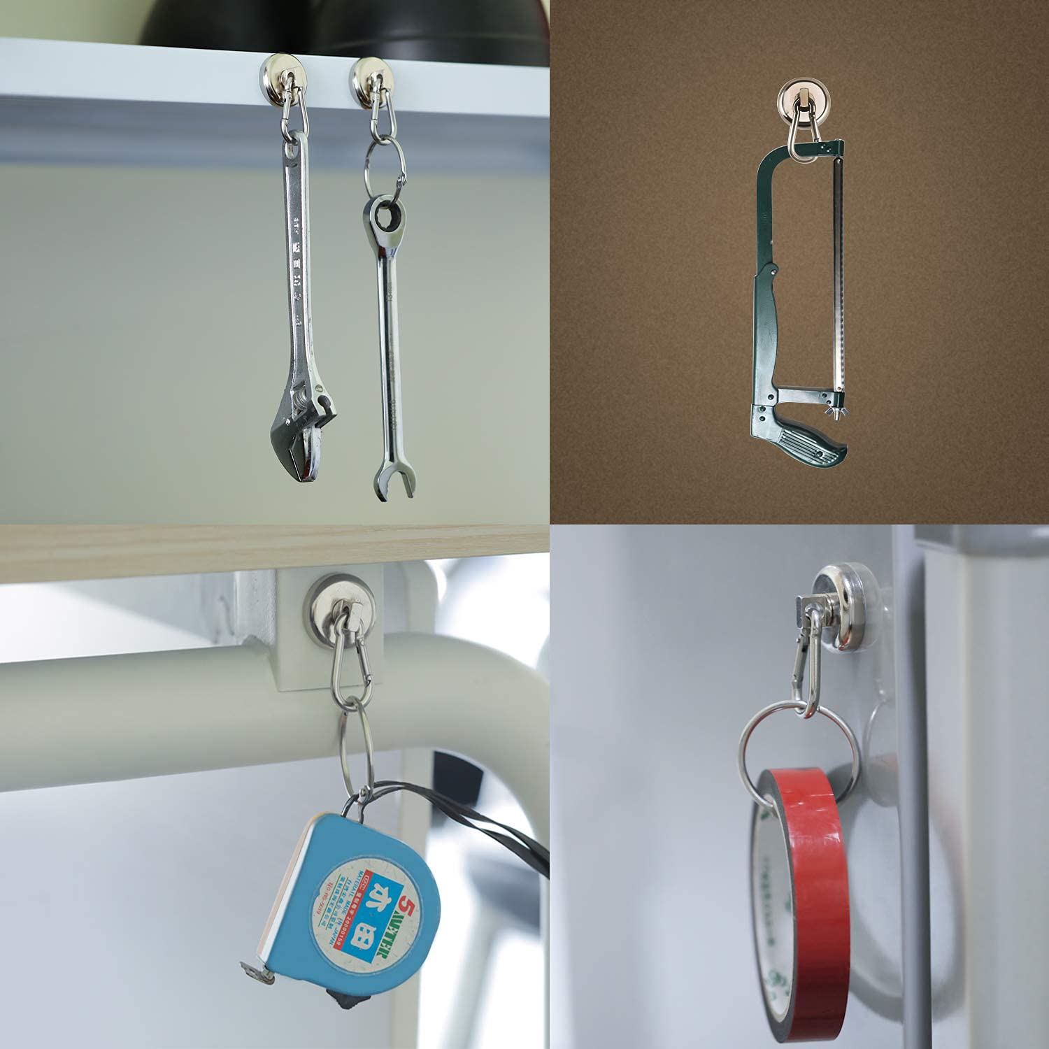 Amazon.co.jp: THCMagorilla カラビナ フック 63kg ヘビー デューティ