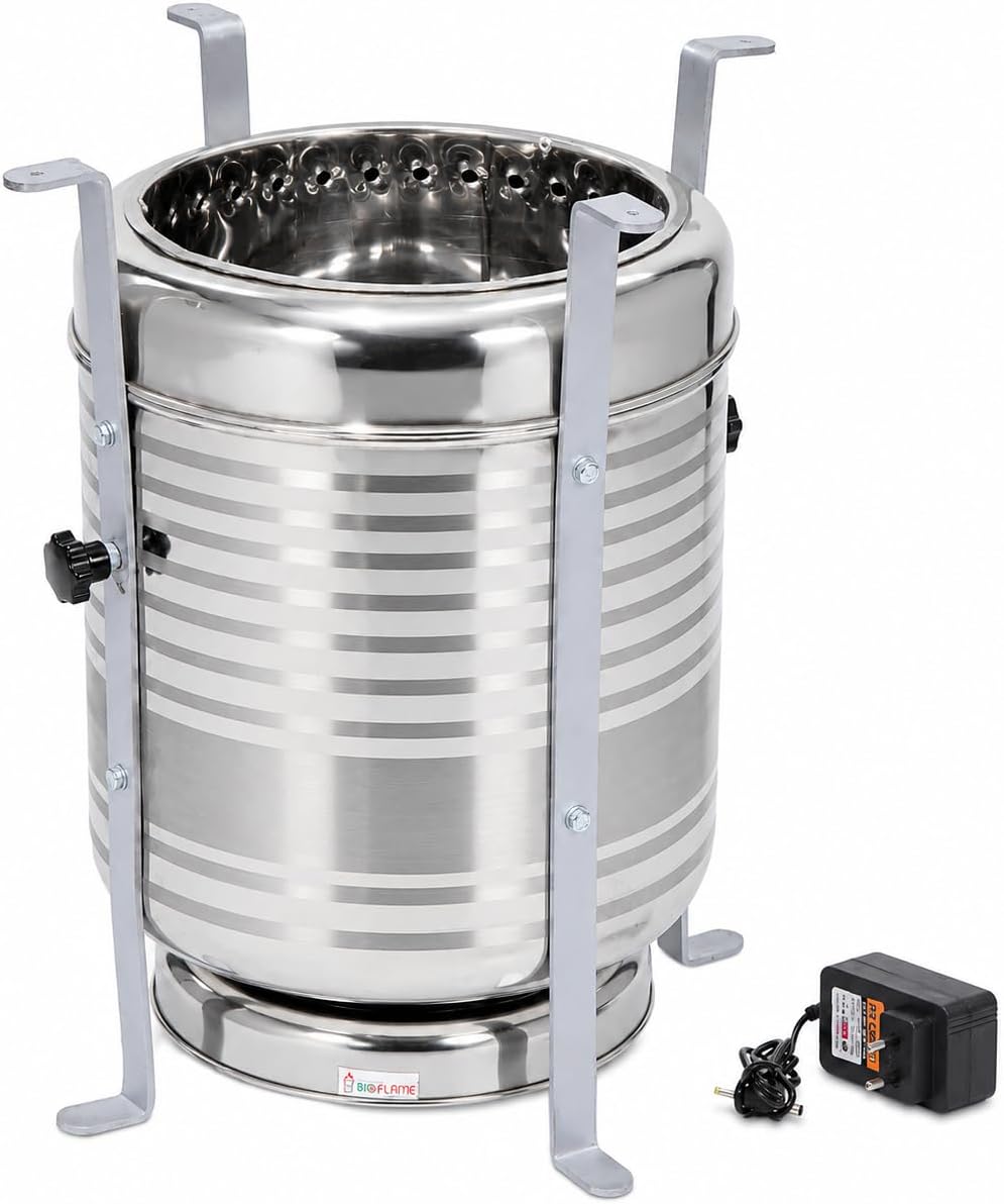 - PEPL Smokeless Biomass Gasification Cook Stove Chulha, BFEXXL Heavy Duty Commercial Model, 24-200 Person Capacity, Wood and Biomass Fuel Stove for Mass Cooking, Catering and Community Kitchens.