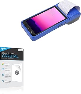 BoxWave Screen Protector Compatible With FOSA POS Receipt Printer (5.5 in) - ClearTouch Crystal (2-Pack), HD Film Skin - Shields From Scratches