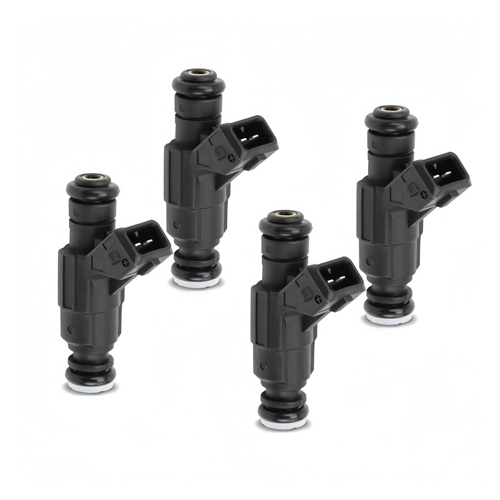 4 Fuel injectors 0280156061, Compatible for Volkswagen Jetta L4 Type 1.8-Liter turbocharged Engine