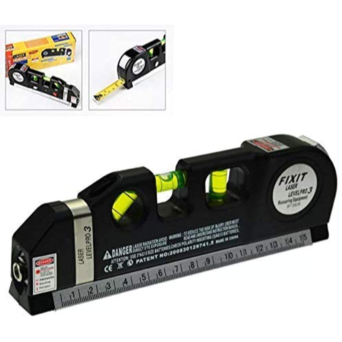 Universal BUYERL Digital Distance Laser Level Spirit Level Meter Pro 3 Leveller Black 2 Line Measuring Tape Measurement Tool (B0992QSZLX) Amazon Price History, Amazon Price Tracker