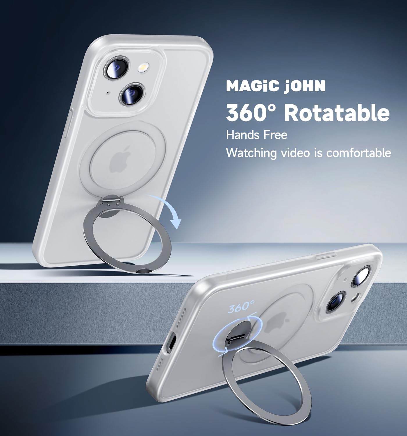 iPhone 13 ホワイト 新品マジックジョン CASETIFY付き Amazon.com: MAGIC JOHN for iPhone 13 Case[Compatible with Magsafe
