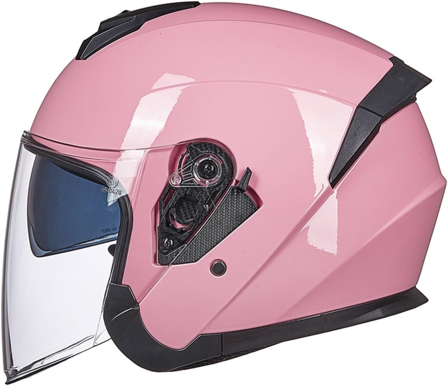 Casco de media concha retro de motocicleta para hombre y mujer XL 8