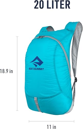 Miniatura 6 de Sea to Summit Ultra-Sil Ultralight Day Pack, 20 Litros, Atoll Blue, Atoll Azul