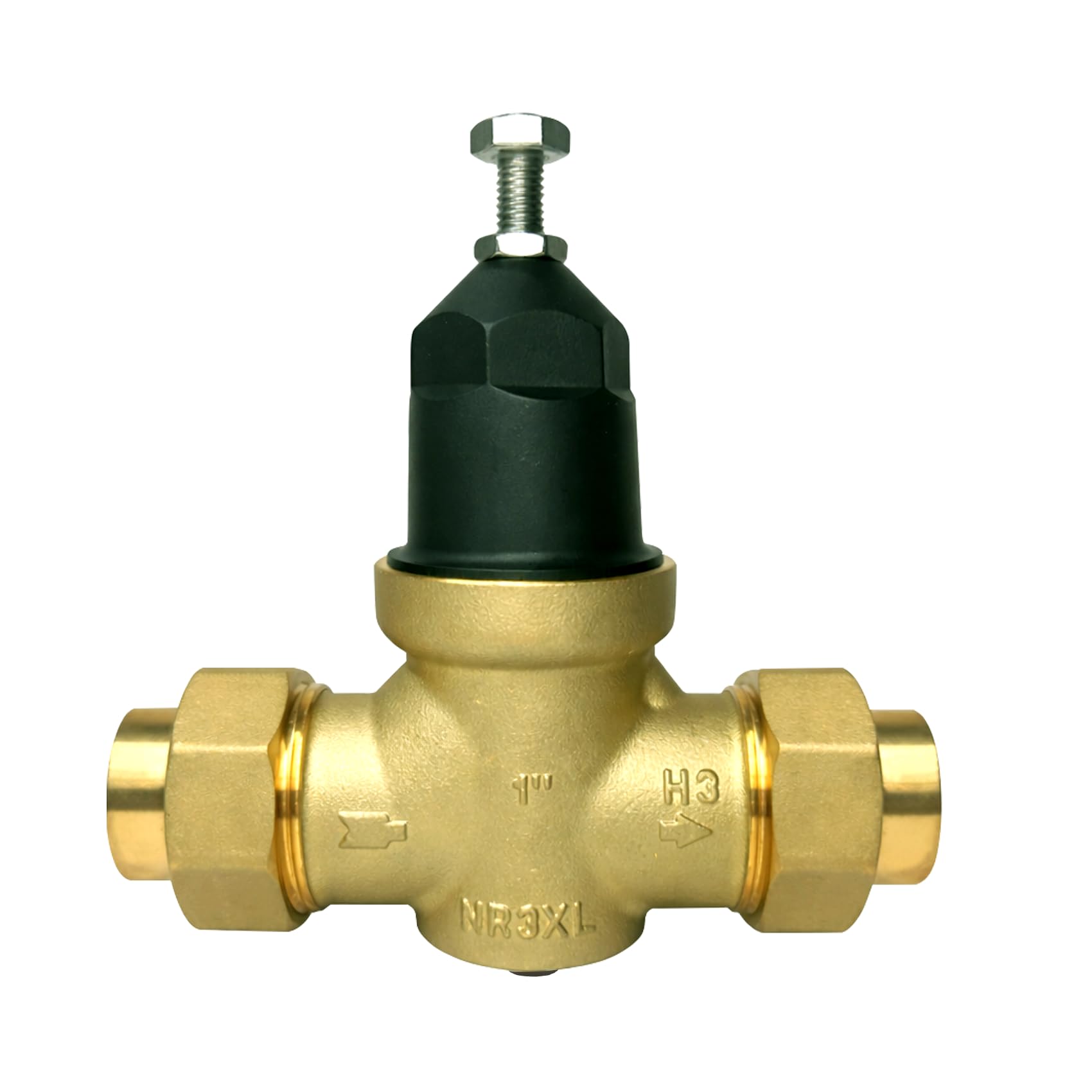 Photo 1 of 1-NR3XLDU 1" NR3XL Pressure Reducing Valve, Adjustable Water Pressure Regulator for Home with Stainless Steel Strainer Screen for Commercial (1 Inch)
