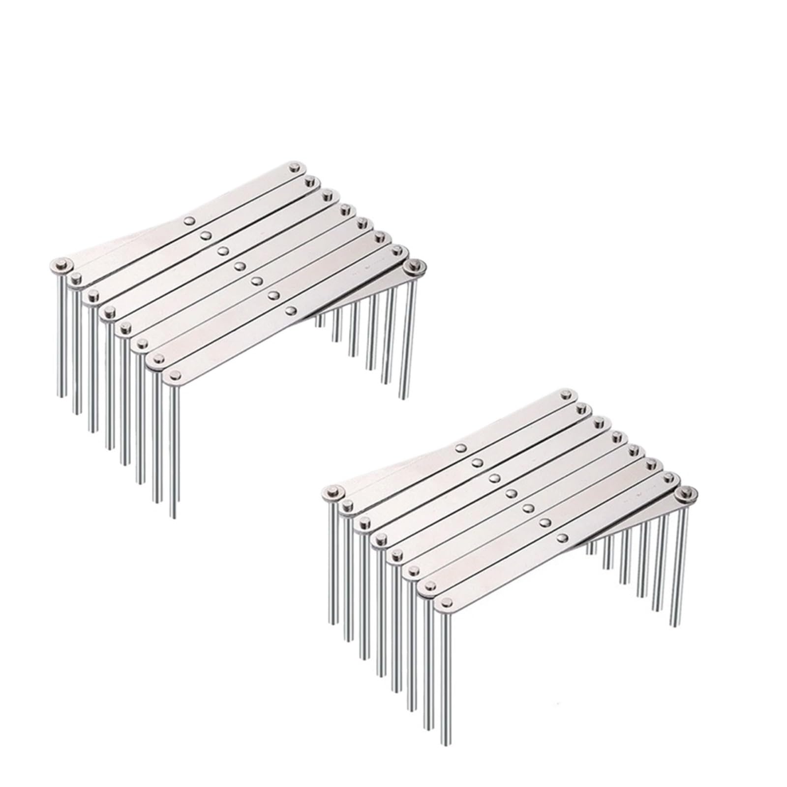 LYVQZPWLR Pot Lid Organizer Rack, Retractable Foldable Pan Lid Holder Pot Lid Rack Organizer 1/2 pcs Multicolor(L-2pc)