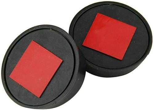 Miniatura 5 de Xotic Tech - Espejo de punto ciego, espejo retrovisor convexo de cristal HD redondo negro de 2 pulgadas, rotación de 360 gran angular, universal