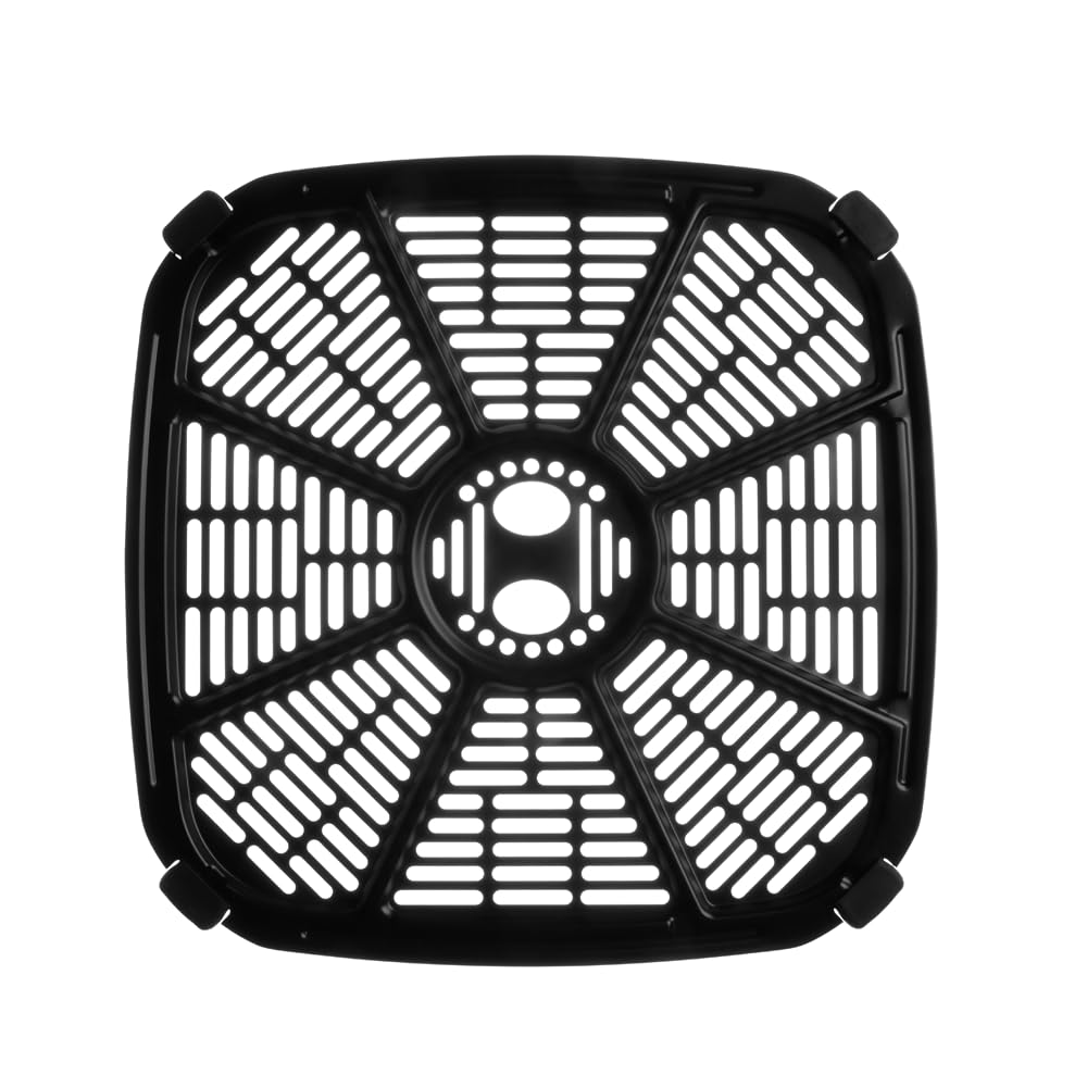 Russell Hobbs Ruszt, płyta grillowa do frytkownicy beztłuszczowej, gumowe nóżki [Pasuje do Satisfry Air Fryer 8.3L 27632-56] Chrupiące rezultaty, Można myć w zmywarce, Nieprzywierająca powłoka N700764