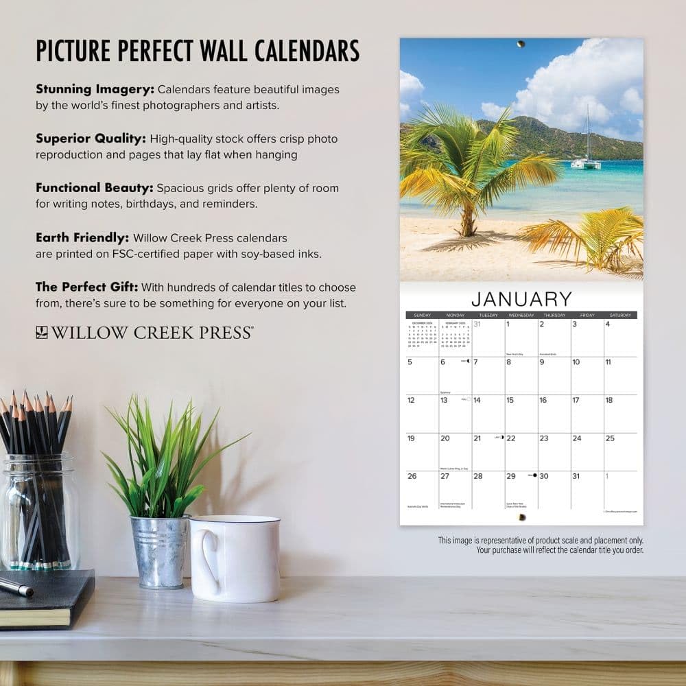 Beagle Puppies 2026 12 X 12 Wall Calendar