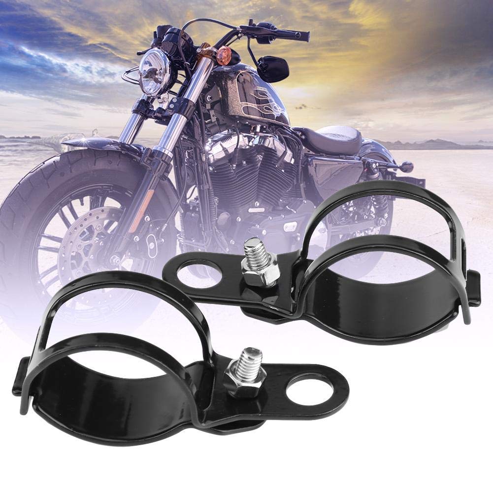 Staffe di supporto PIAA per faretti su forcelle moto M5