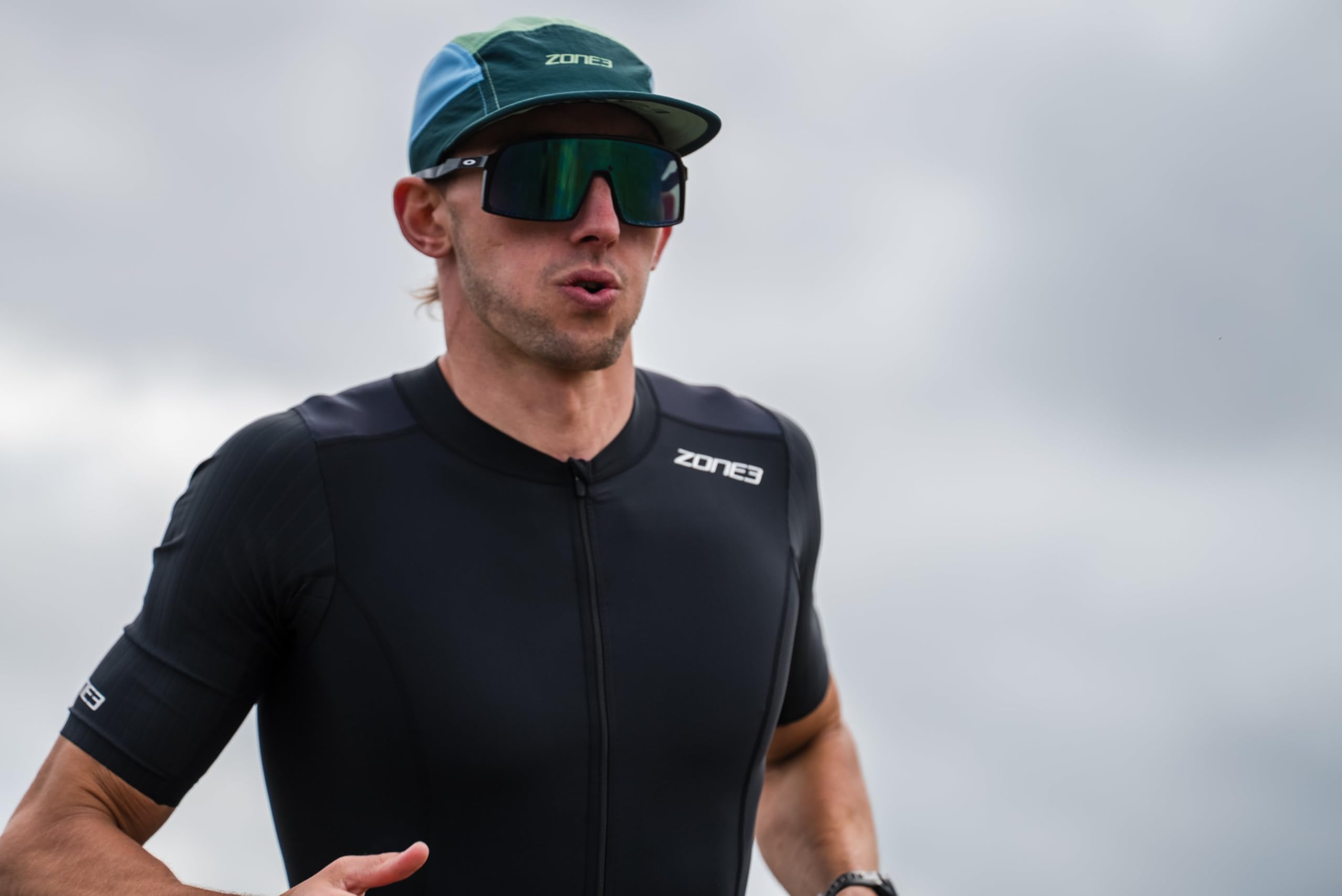 ZONE3 Activate+ - Tuta da Uomo a Maniche Corte, Monopezzo per Triathlon e Gara