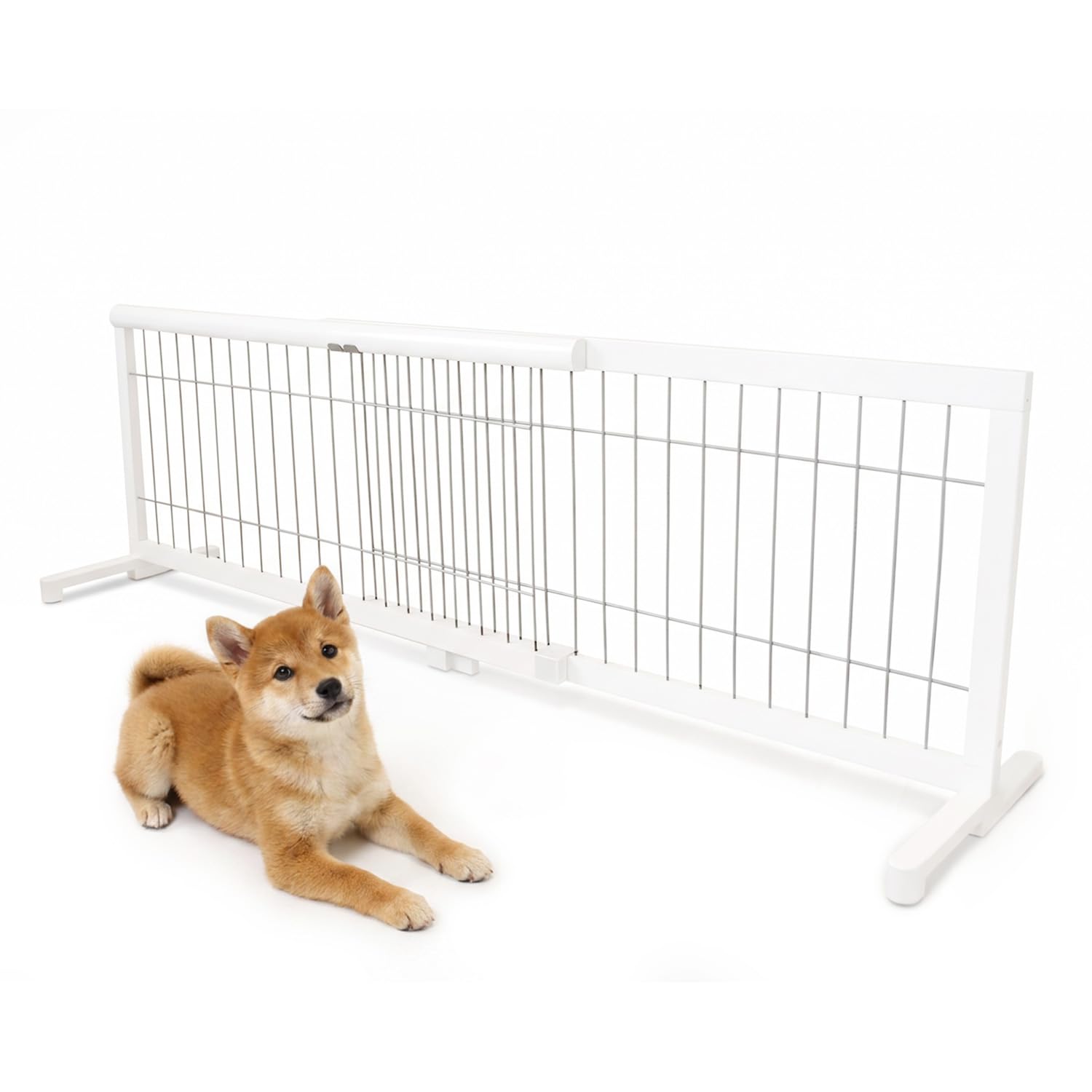 【直接引取限定】ホワイトペットゲート 幅66.5-75.5cm 高さ155cm Amazon.co.jp: ワンモード 置くだけ ペットゲート 犬 ゲート おしゃれ