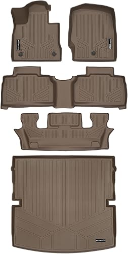 Miniatura 58 de SMARTLINER Alfombrillas de primera fila de ajuste personalizado (1 unidad) compatibles con Ford Transit 2020-2022 Ford Transit 2023 - 2025,Negro