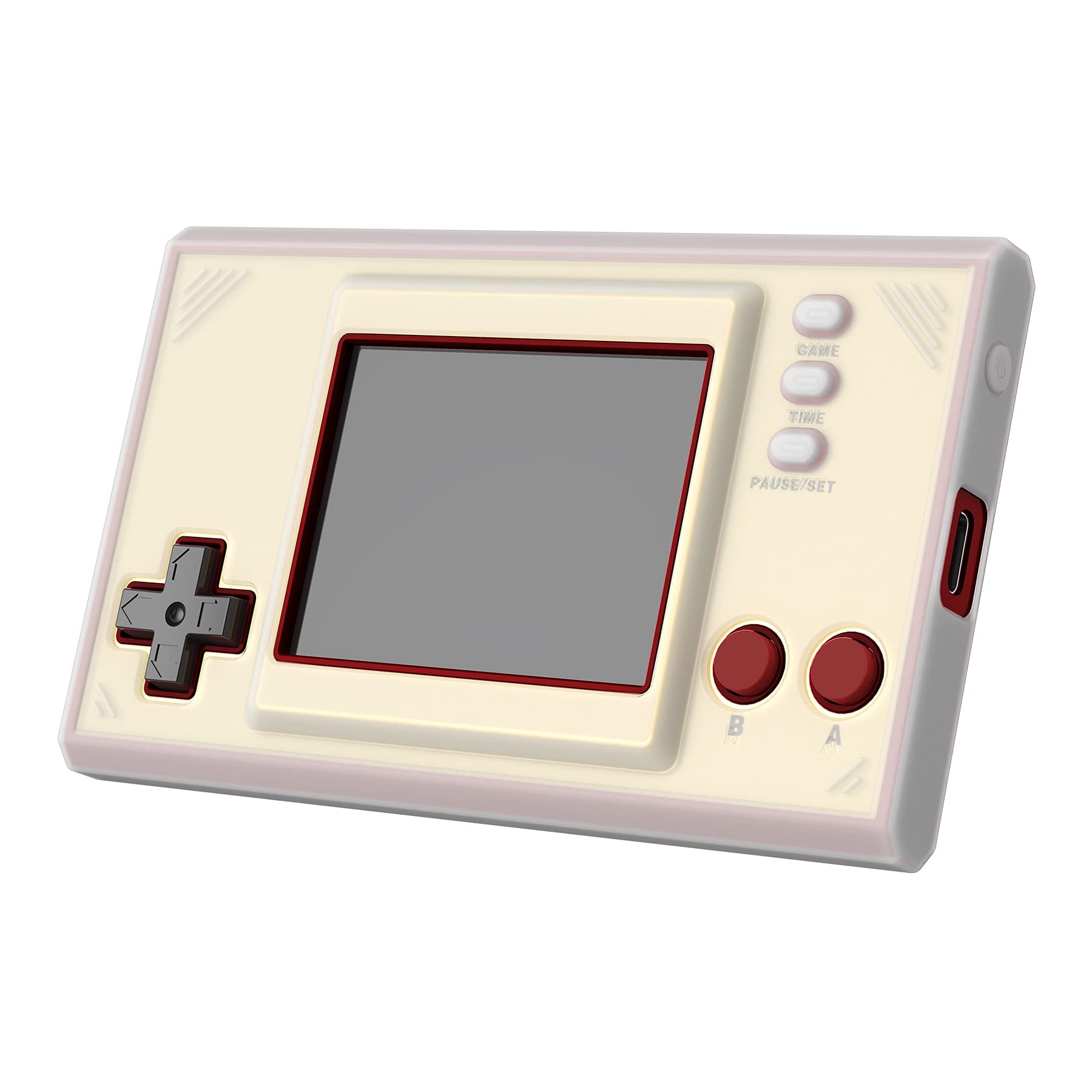 playvital Funda de Silicona para Game & Watch: Super Mario Bros. Protector de Piel Carcasa Blanda Antideslizante Funda de Goma con 2 Protectores de Pantalla para Game & Watch(Traslúcido)