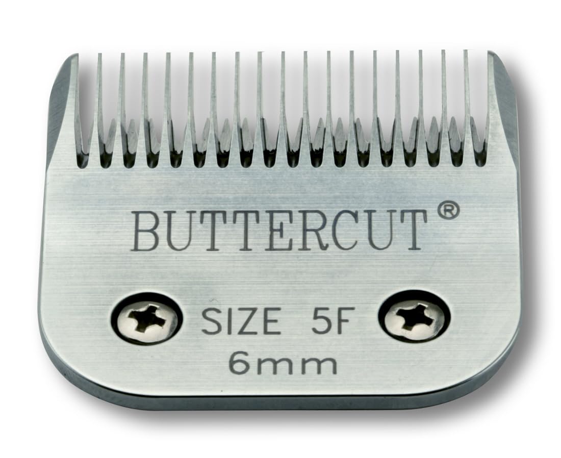 Geib Buttercut Acero Inoxidable Perro Clipper Hoja, Size-5 F, 1/4-inch Corte Longitud