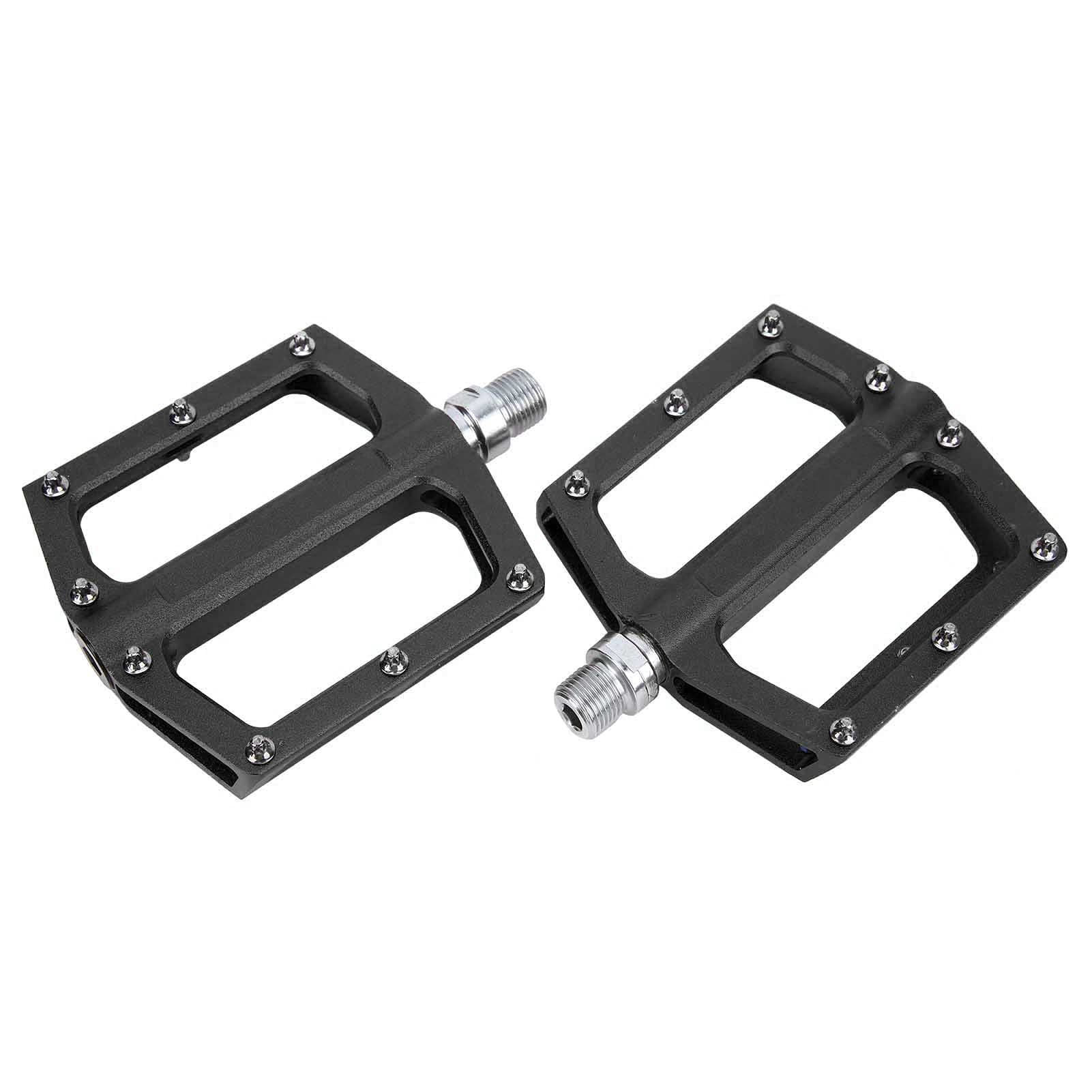 2 pedały MTB, antypoślizgowe płaskie pedały ze stopu aluminium z uszczelnionymi łożyskami, lekkie pedały obrabiane CNC do rowerów górskich i rowerów