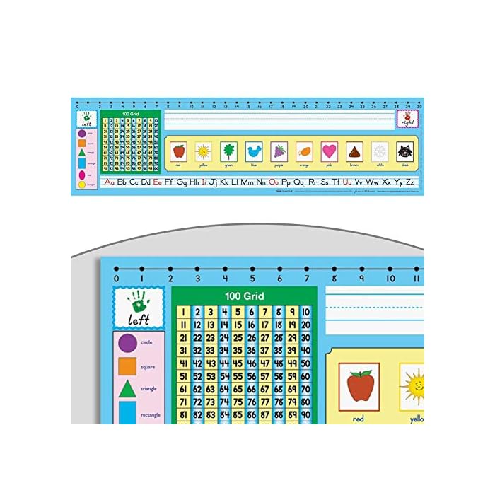 Buy Really Good Stuff 24PK Zaner Bloser 100 Grid With Number Line Self 