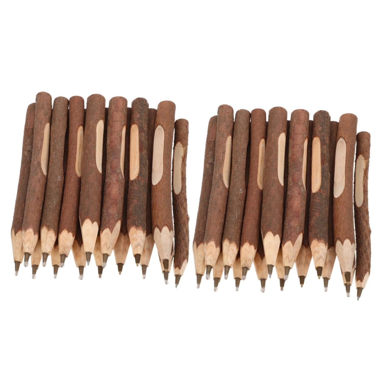 32 Pièces Stylo à Bille Brindille Stylos à Pointe Fine Stylo Brindille Rustique Stylos à Encre De Bureau Joli Stylo à Bille Stylo Plume Écriture Pratique Stylo De Branche En Bois