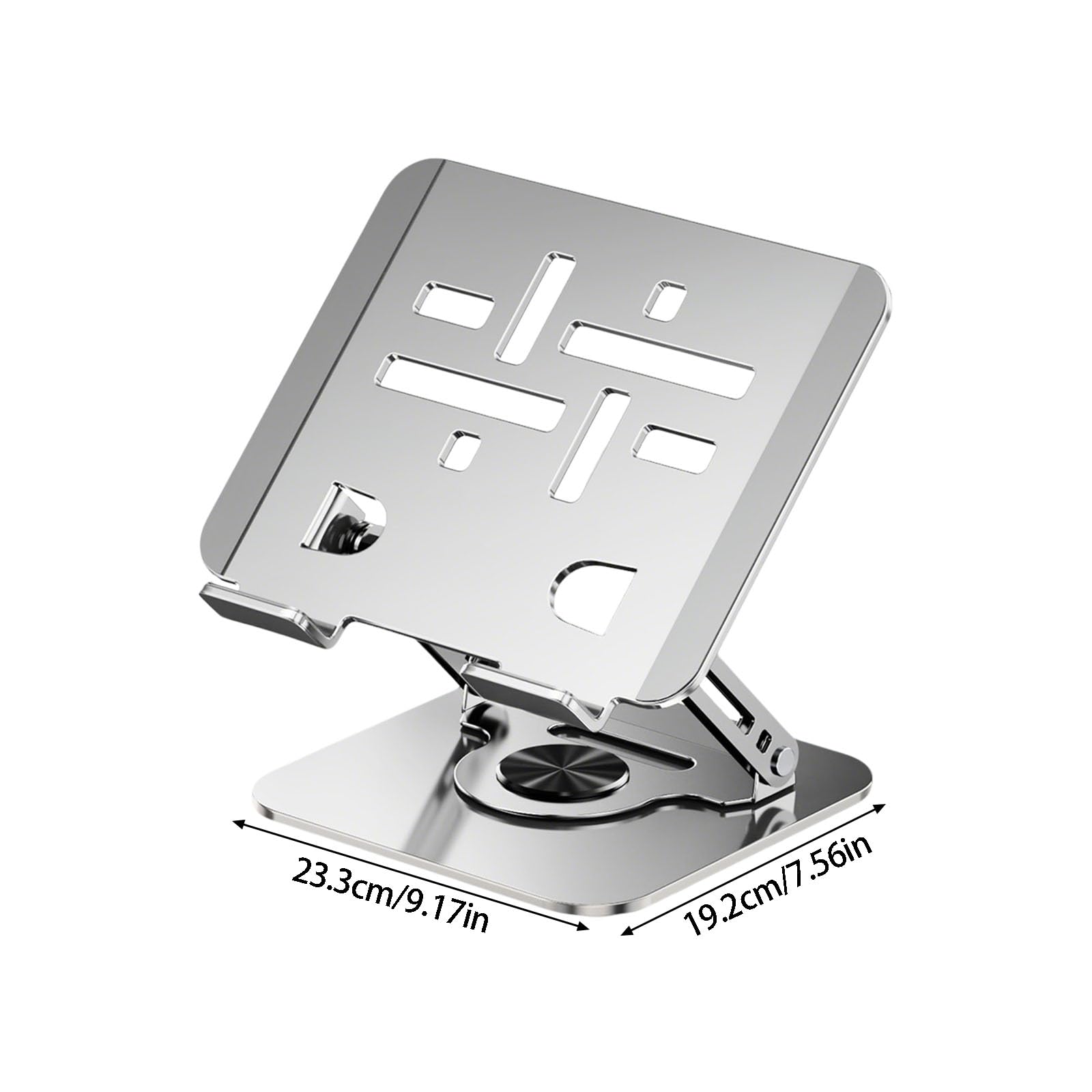 Klappbarer Laptopständer für den Schreibtisch, Silver