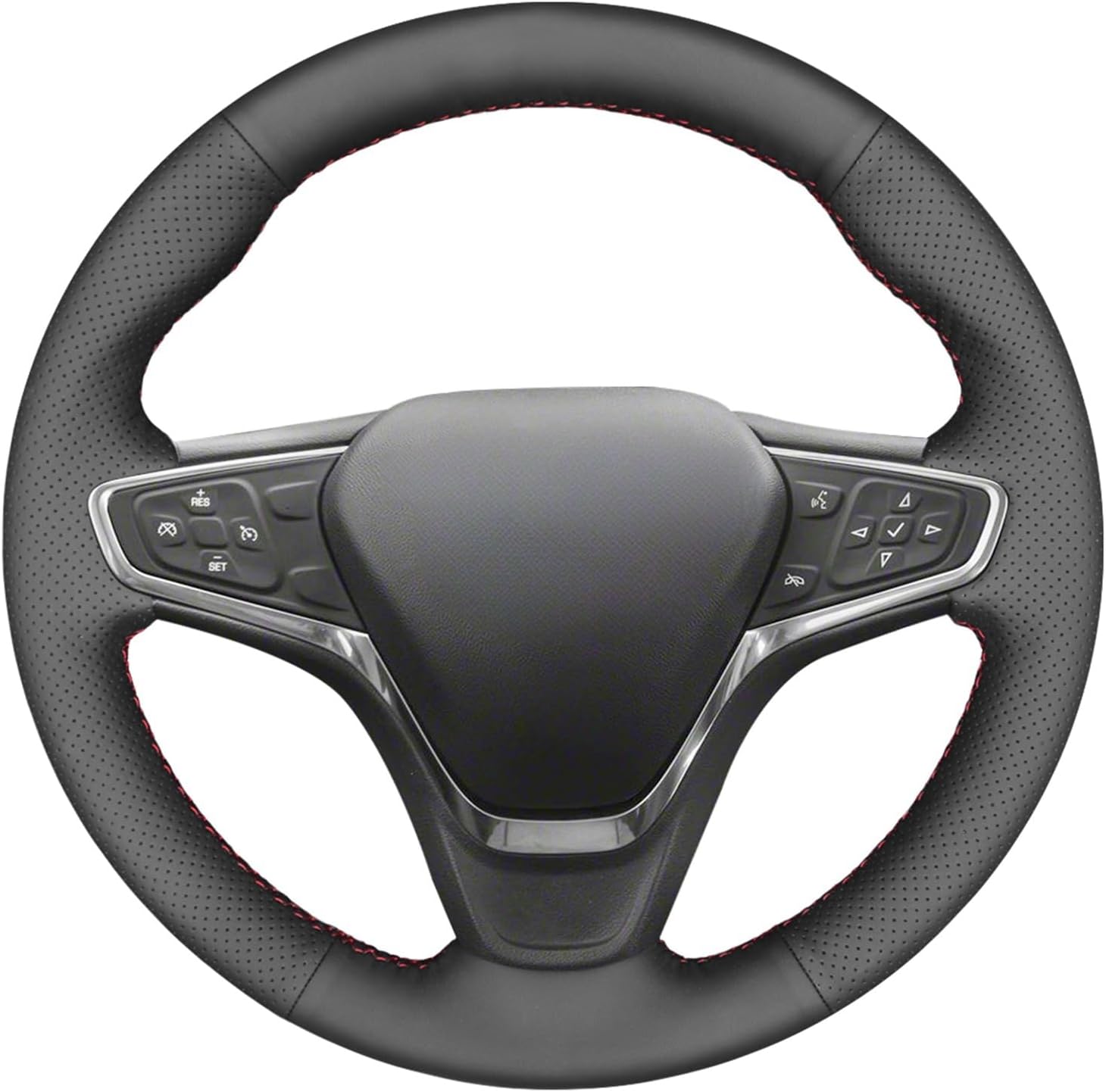 MEWANT Steering Wheel Cover for Malibu XL 2016-2019 / Equinox 2017-2019/ for Opel Ampera -E 2017-2019