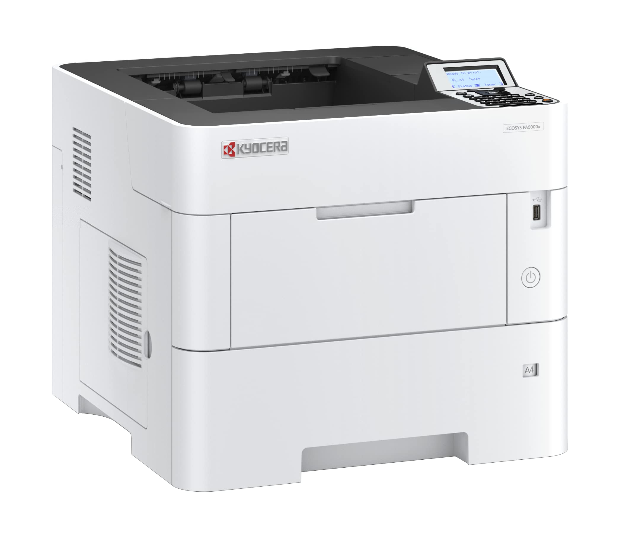 Kyocera Ecosys Pa5000x - Drucker - S/w - Duplex - Laser - A4/legal - 1200 X 1200 Dpi - Bis Zu 50 Seiten/min. - Kapazit?t: 600 Bl?tter - Usb 2.0, Giga