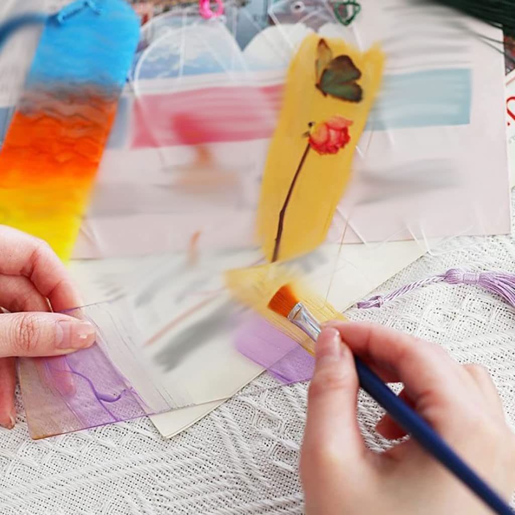 Zakładki do książek 30 stks Bladwijzer Mode Acryl Pagina Markers Diy Met Kwasten Lezen Pagina Markers Voor Studenten Pagina Markers Briefpapier Elegancki retro