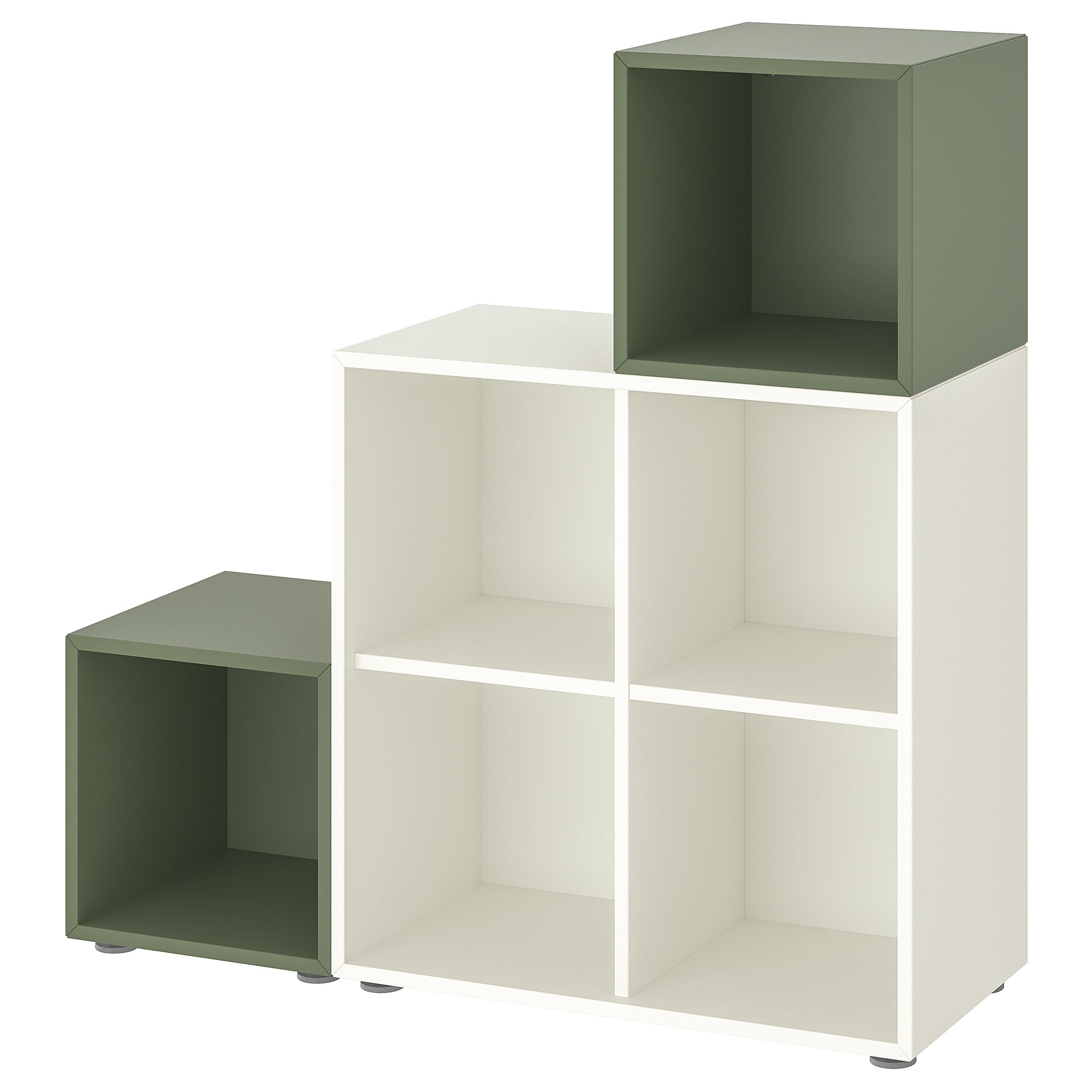 Armoire combinée EKET pour organiser votre salon contemporain avec style