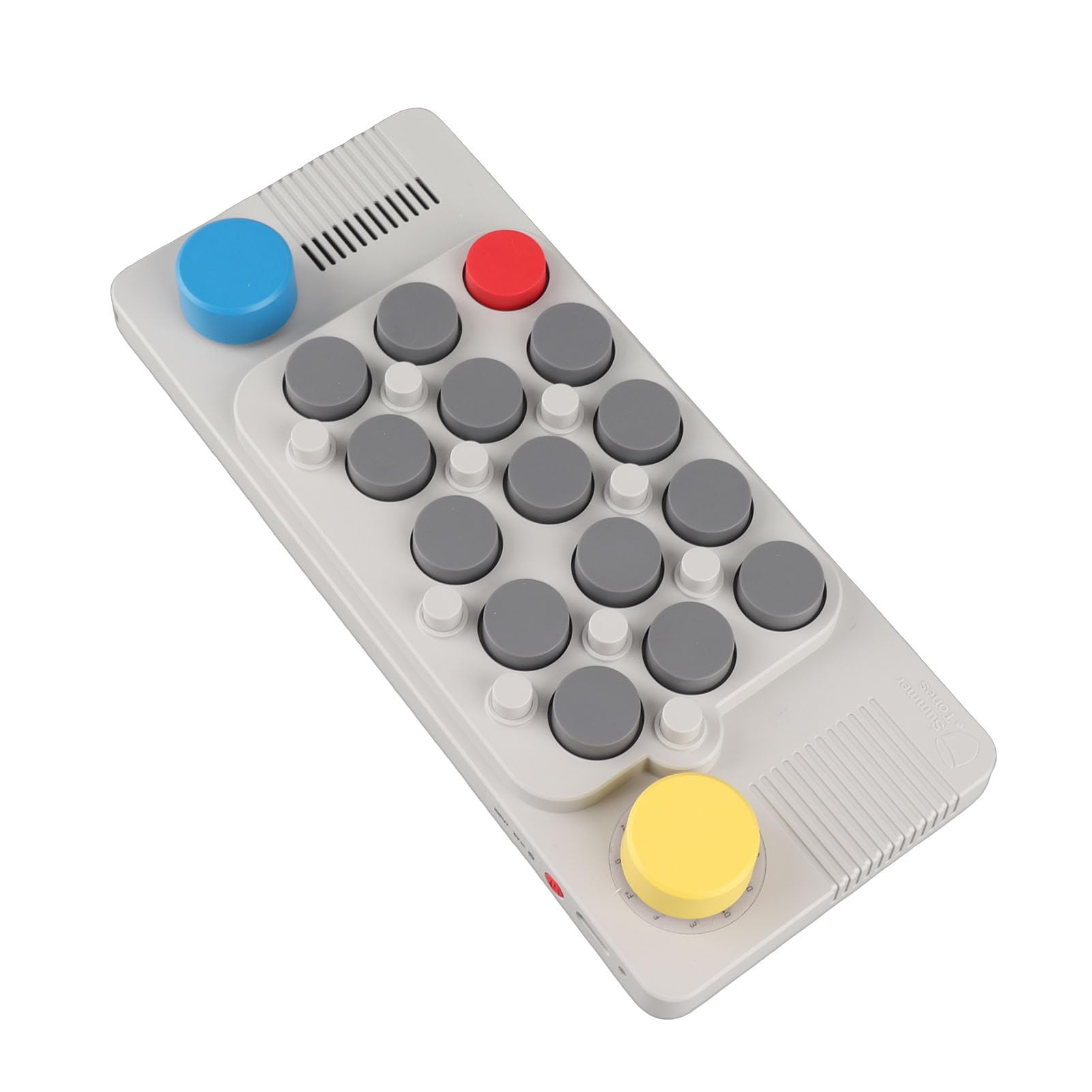 AMONIDA Piccola Tastiera Musicale, Tastiera Elettronica con 20 Suoni di Strumenti, Organo Portatile Ricaricabile con Jack per Cuffie da 3,5 Mm, Ideale per Giocattoli Musicali per Bambini