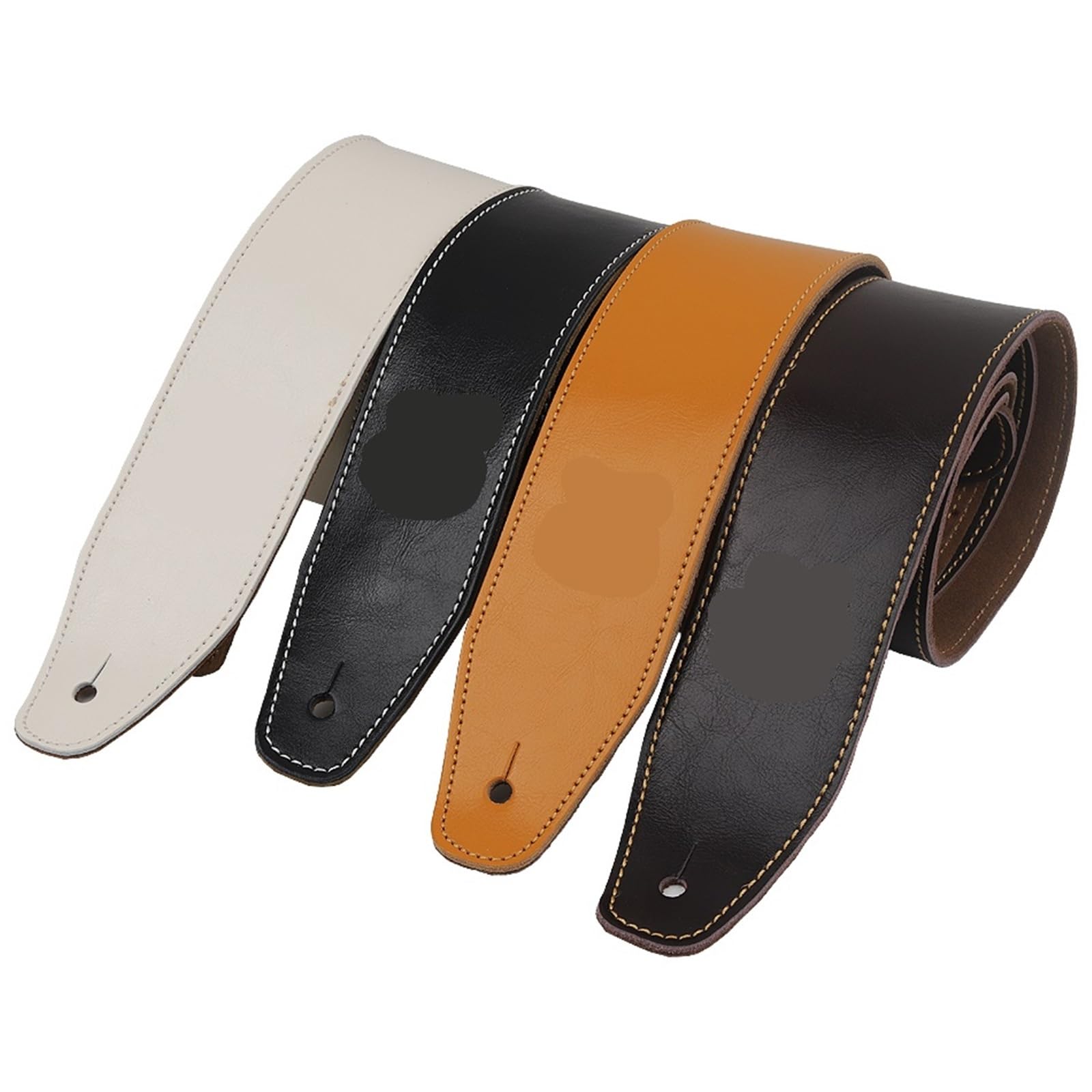 Correa Guitarra Correa de guitarra cuero ajustable for accesorios cinturón bajo eléctrico acústico