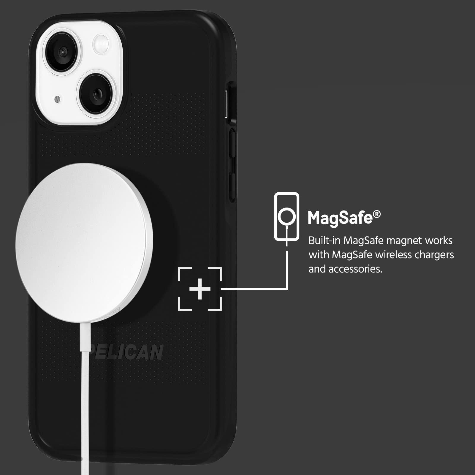 Amazon.co.jp: 【Pelican】iPhone 13 用 ケース〔落下テスト6.4mクリア 
