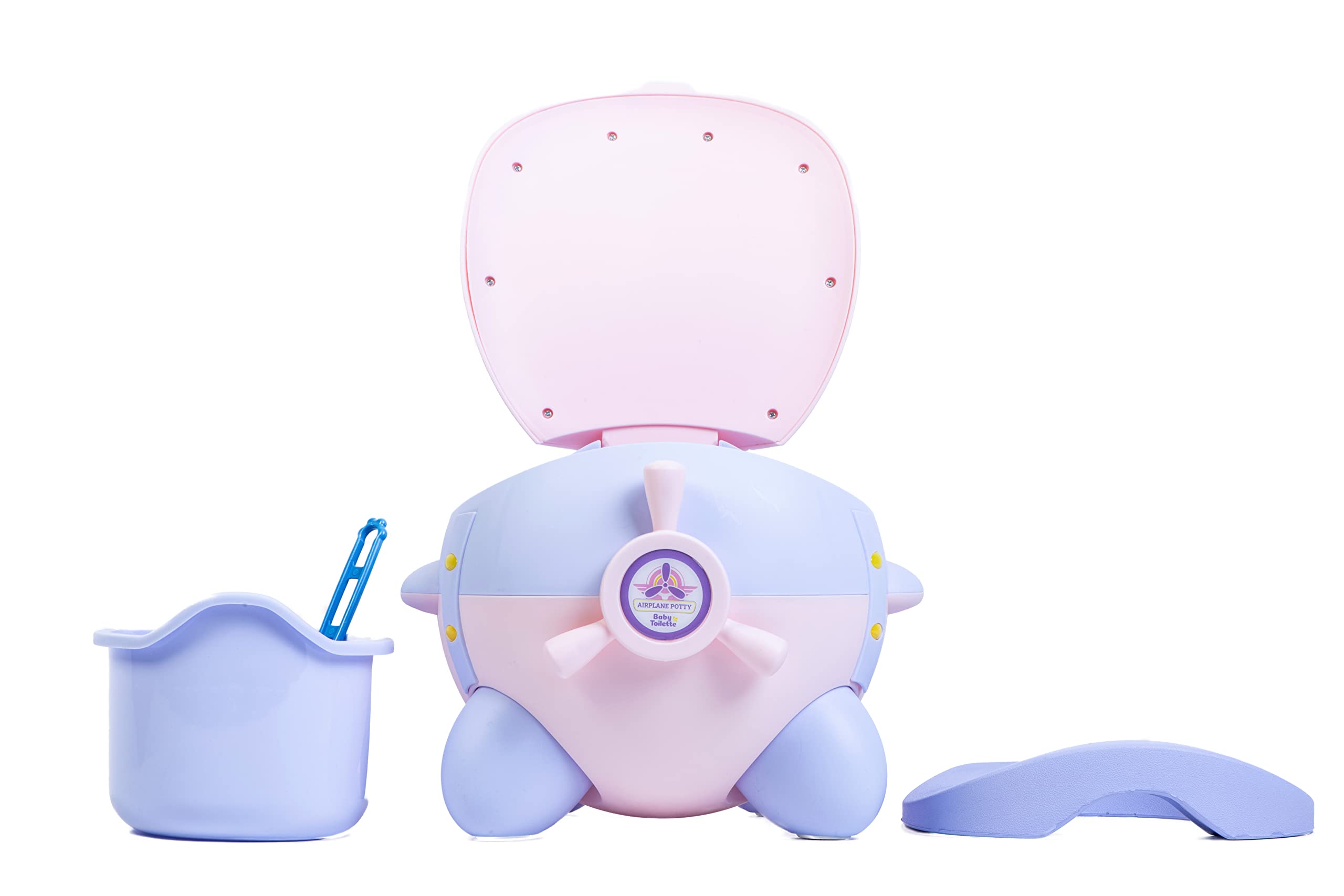 Vasino Per Bambini Airplane Potty - Design Aereo Portatile Con Seduta Ergonomica - Foto 9