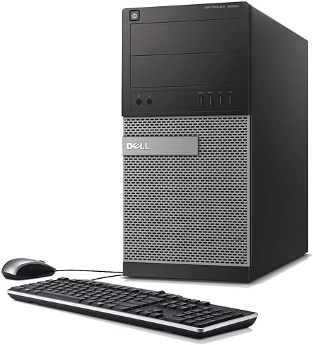 Miniatura 3 de Dell Computadora de escritorio Optiplex 9020 Mini Tower, Intel Core i5-4570, RAM de 16 GB, unidad SATA de 2 TB 256 GB SSD WiFi, DVD-RW, LCD dual de