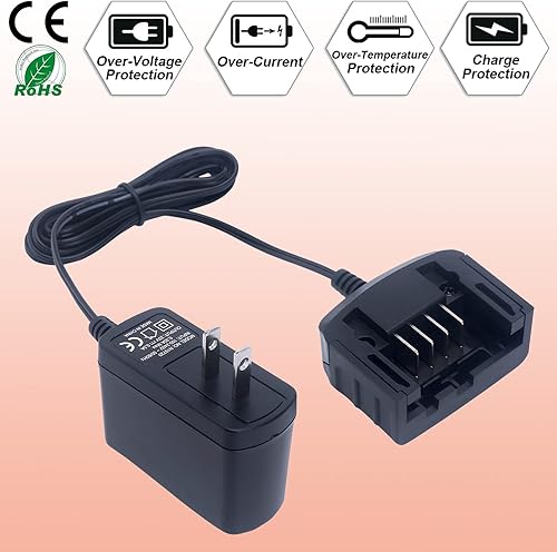 Miniatura 6 de Lasica Repuesto para cargador de batería de litio de 20 V Black and Decker LCS1620B compatible con Black & Decker 20 voltios Max Litio LBXR20