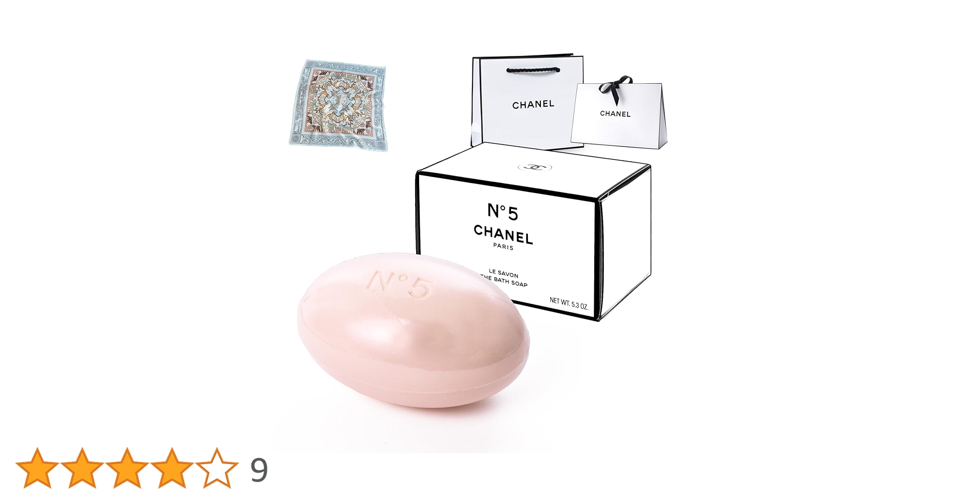 CHANEL N°5 専用ボックス入り　石鹸 楽天市場】【紙袋or箱付き】CHANEL シャネル 石鹸 せっけん