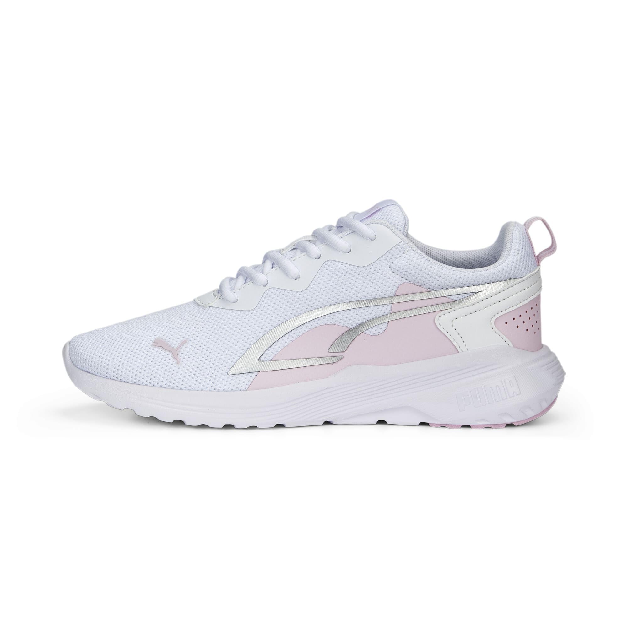 Puma Unisex-Adult All-Day Active White-Pearl Pink-Silver Walking Shoe - 6.5 UK (38626912) (B0BPWXZXLY) Amazon Price History, Amazon Price Tracker
