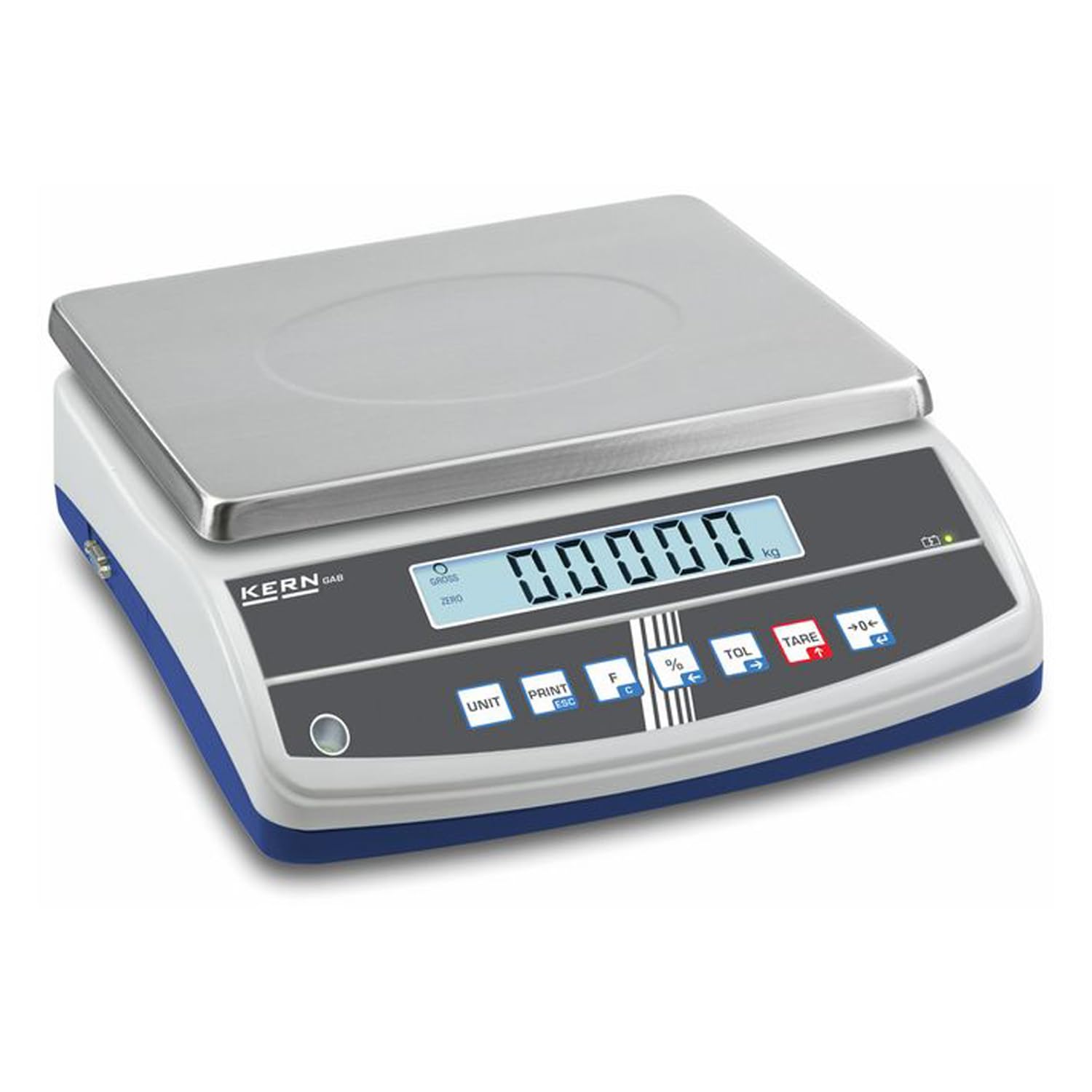 Bilancia da tavolo compatta digitale professionale [Kern GAB 30K0.2N] precisione fino a 0,2 g, portata massima 30 kg