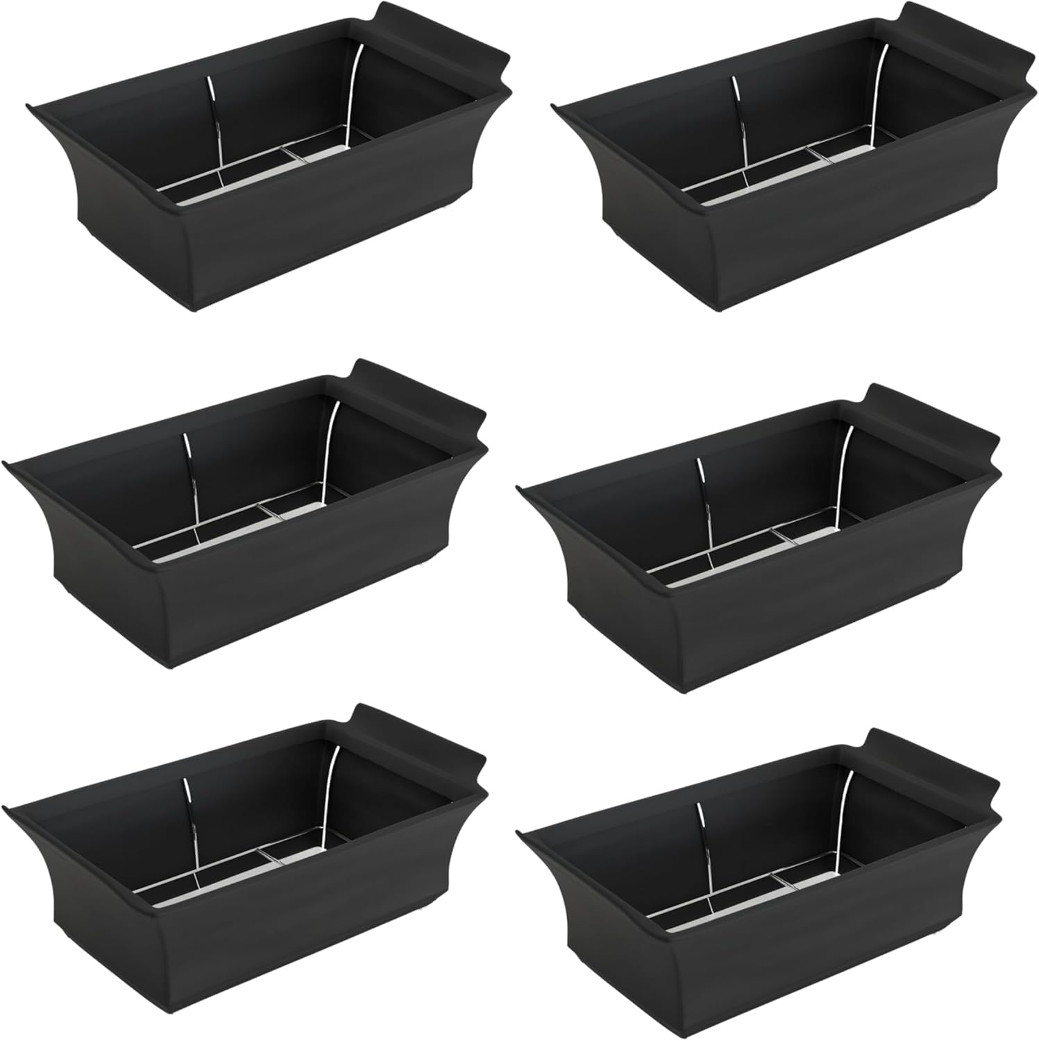 6 Pack - Brooklyntrend Chafer Wind Guard, Chafing Dish Wind Guard, Handle Covered Chafing Dish Shiel, Decorative Cover over Chafer Dish