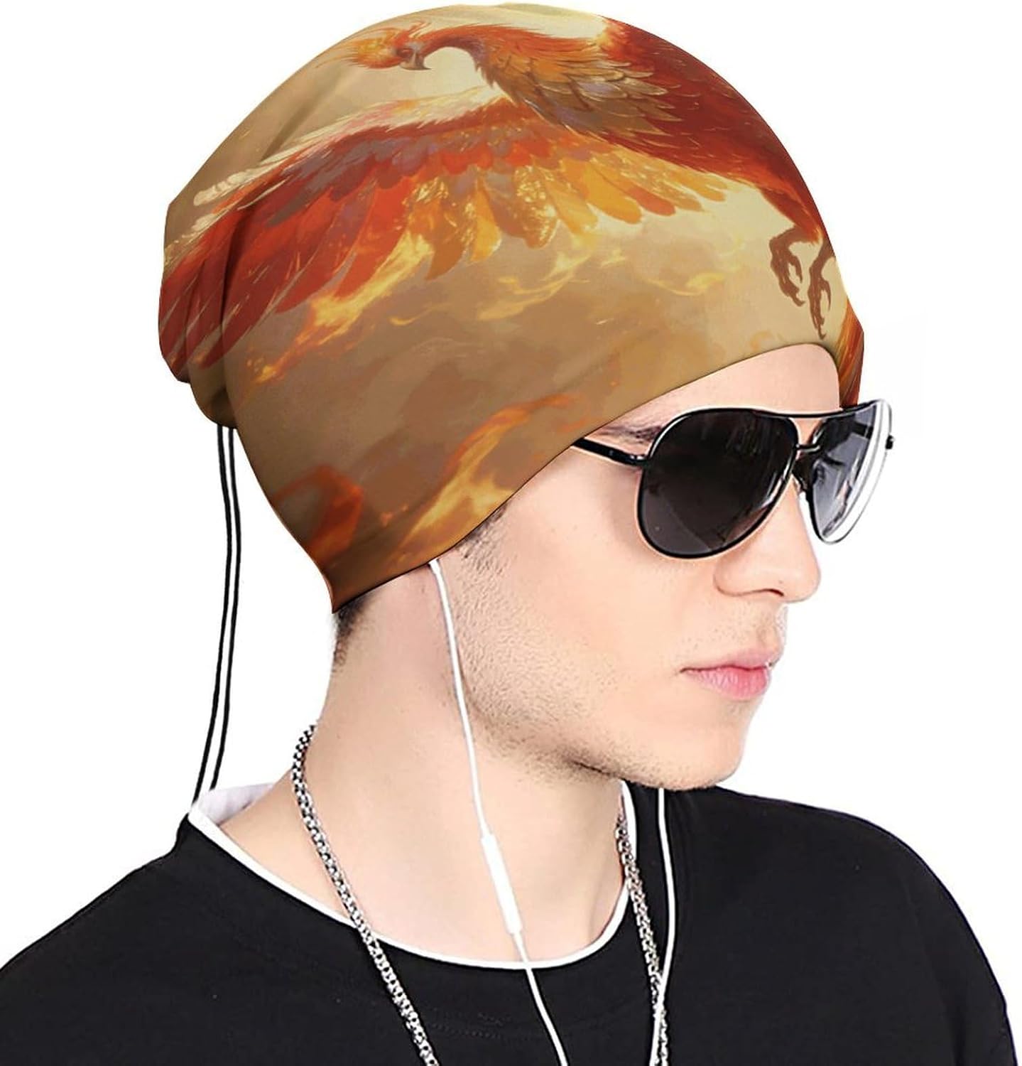 Phoenix Neck Gaiter Face Mask for Men And Women Breathable Dustproof Face Cover Scarf for Outdoor Sports Sun Protection Bandana for Fishing Hiking