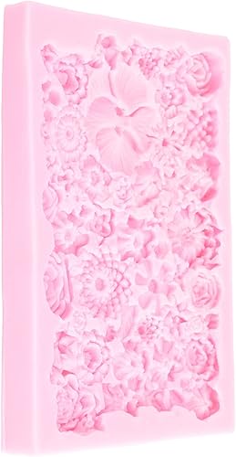 Miniatura 6 de Molde de silicona para fondant, antiadherente, para hacer chocolates, manualidades, bandeja para hornear pasteles para decoración casera de