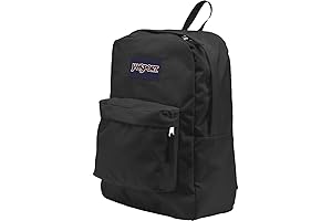 SuperBreak Champs School Backpack in Black: The Perfect Backpack for Students On the Go