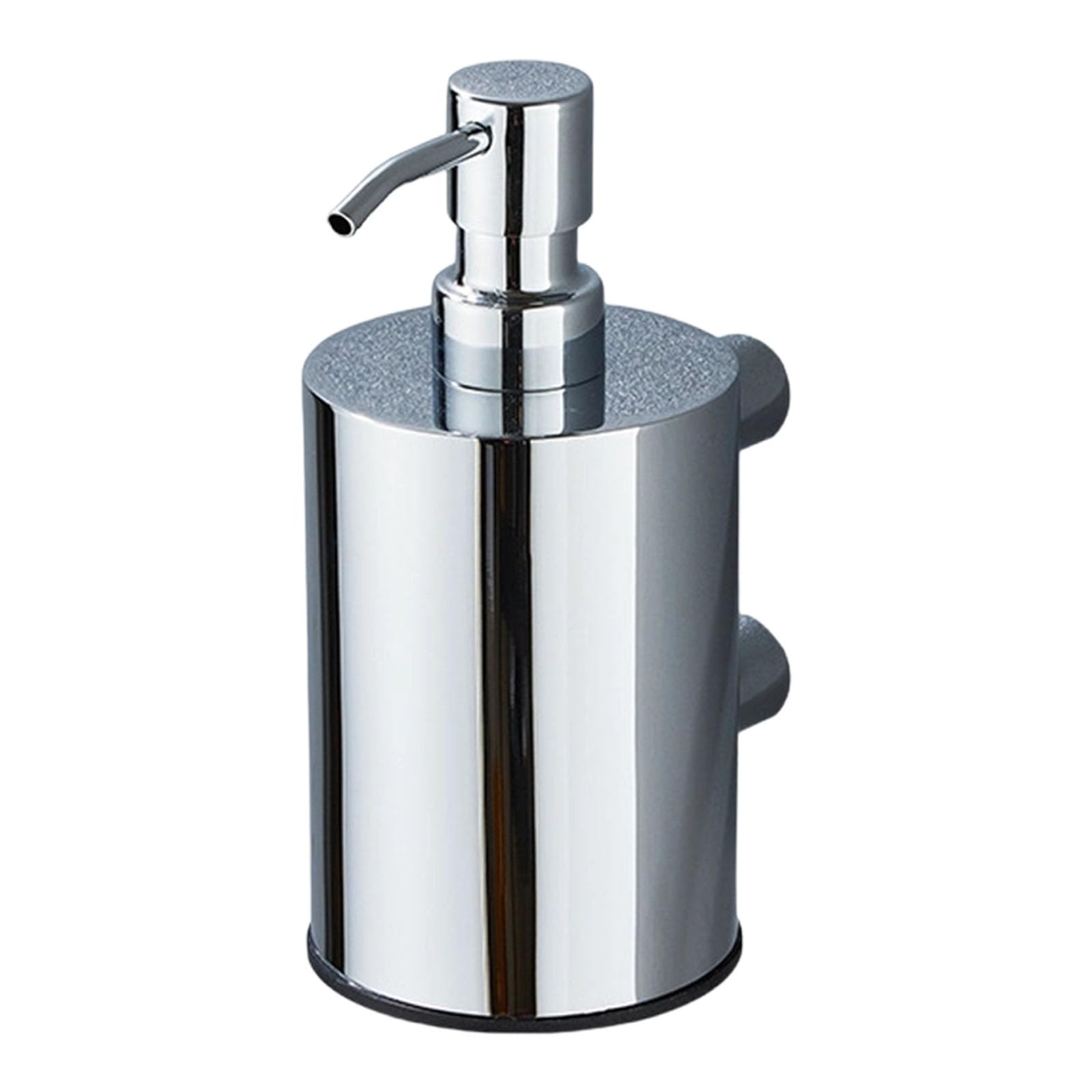 Jiingekk Plating Rustproof Stainless Steel Soap Dispenser With Space Saving Wall Mount Design Large Capacity Storage For Small Bathrooms Rustless Liquid Soap Dispenser