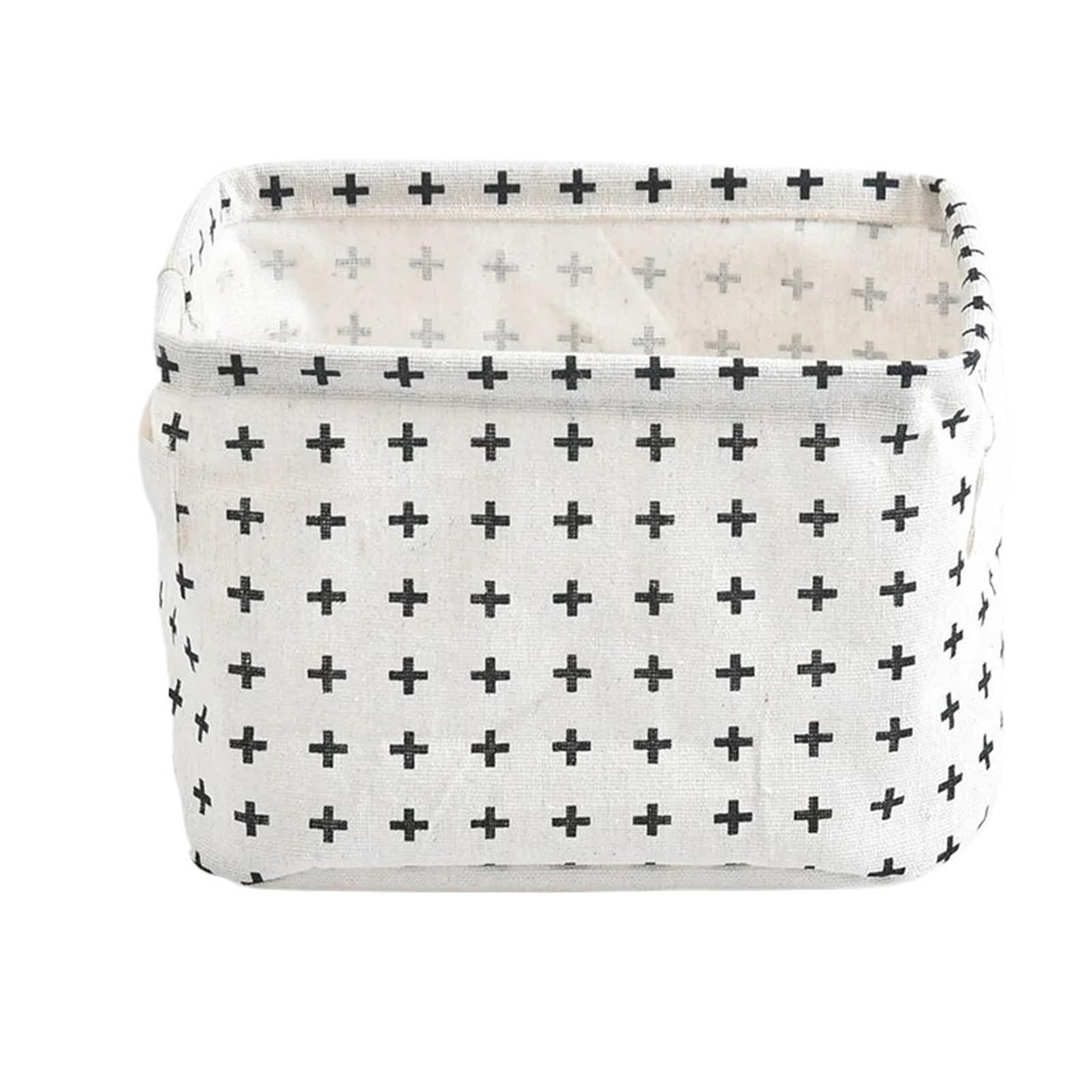 EWUHYFP Storage Boxes Toy Storage Fabric Foldable Basket Cotton And Hemp Desktop Box Small Fresh Waterproof(Color13)