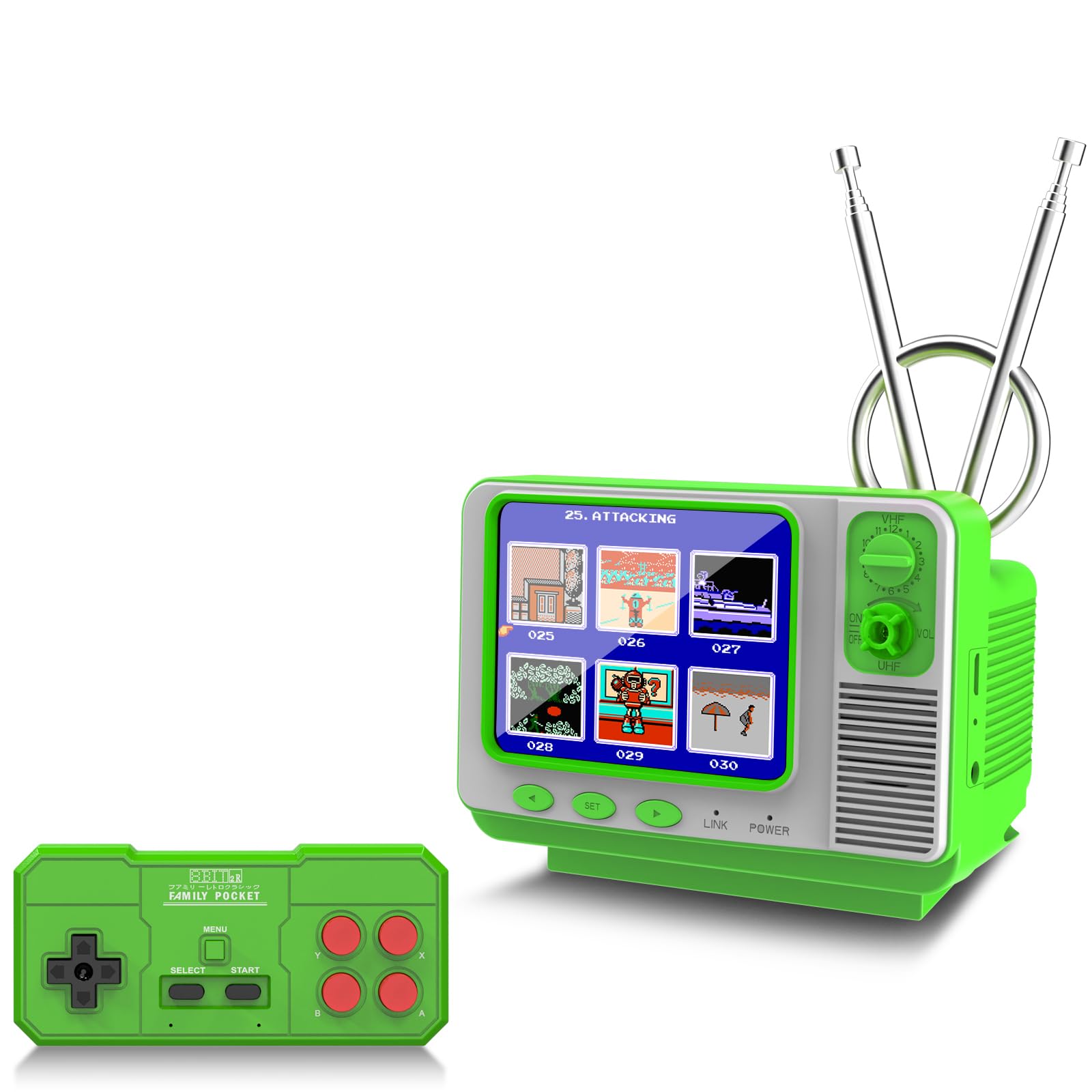 Amazon.com: EASEGMER Retro Handheld Game Console with 168 Classic