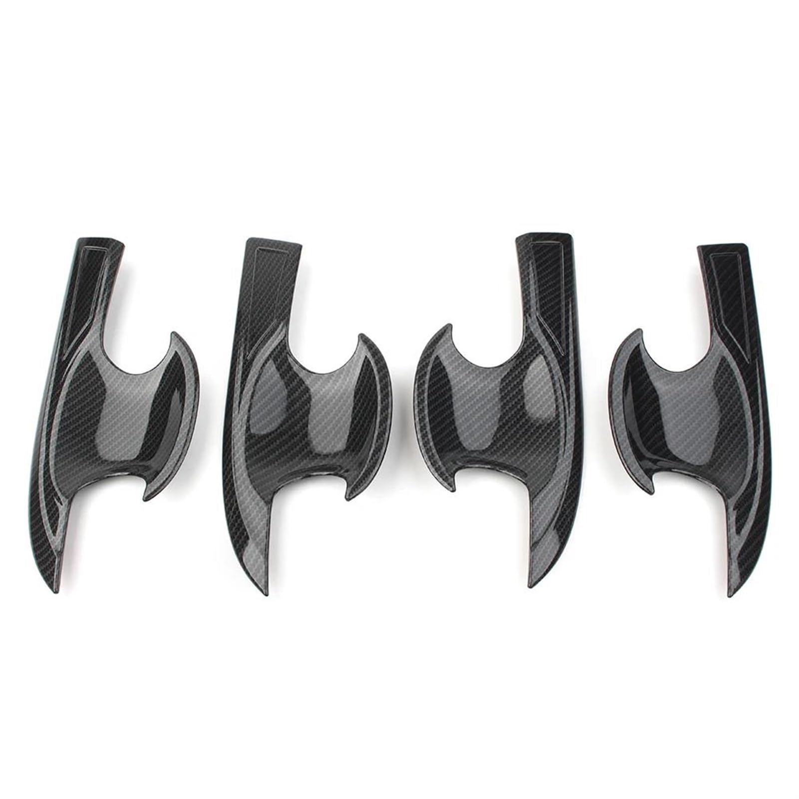 NOHEEU Auto Accessories Exterior Door Handle Bowl Sticker Cover Trim 4pcs Replacement for Civic Hatchback 2016 2017 2018