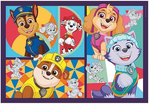 Miniatura 4 de Clementoni - 20275 - Rompecabezas Supercolor - Paw Patrol - 30 piezas, rompecabezas para niños de 3 años, rompecabezas de dibujos animados, hecho en